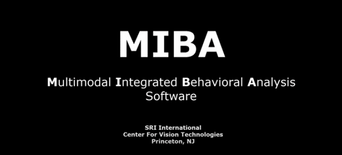 SRI’s MIBA real-time behavior analytics system