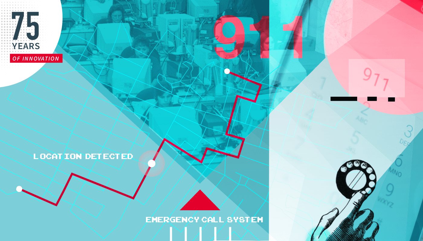 75 Years of Innovation: 911 emergency call system
