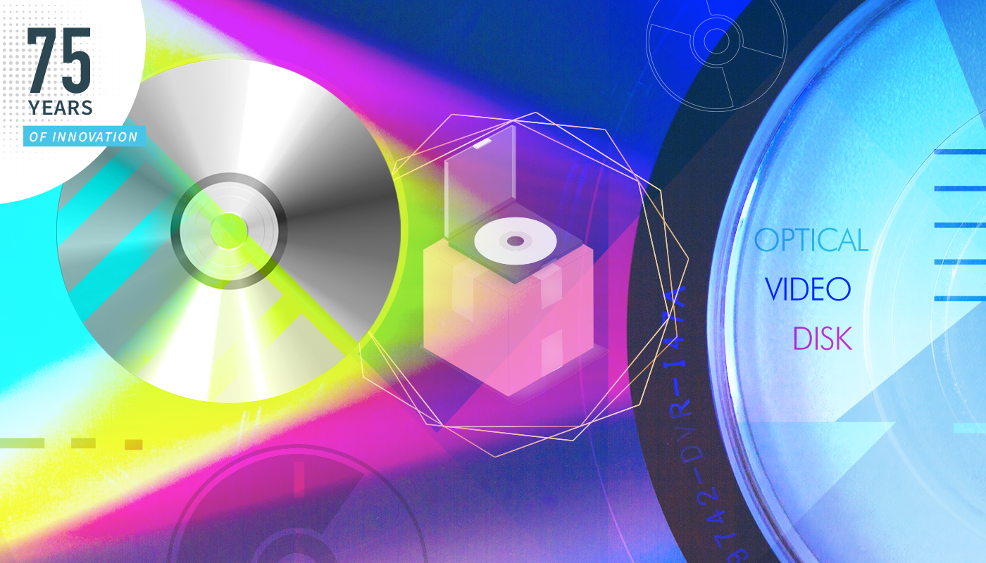 75 Years of Innovation: Optical video disk